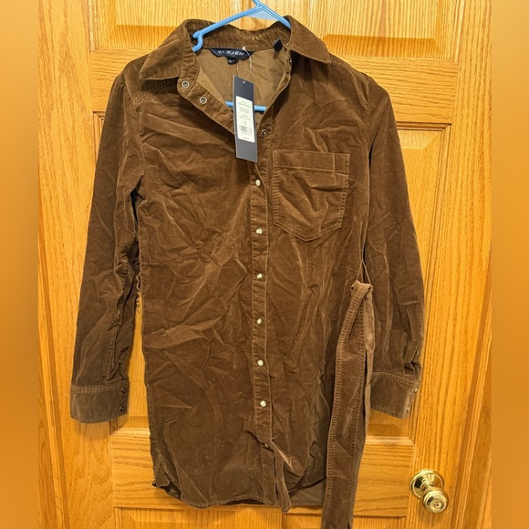 NWT VERONICA BEARD JEAN Ryan Dress Cocoa size XS - read description - Picture 4 of 5